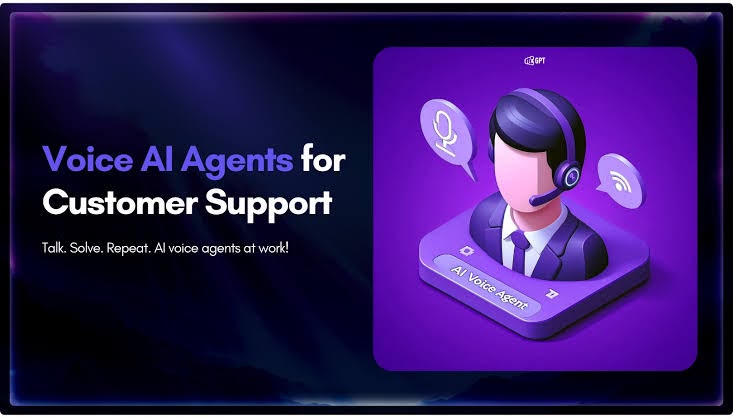 AI voice agent ready to support customers